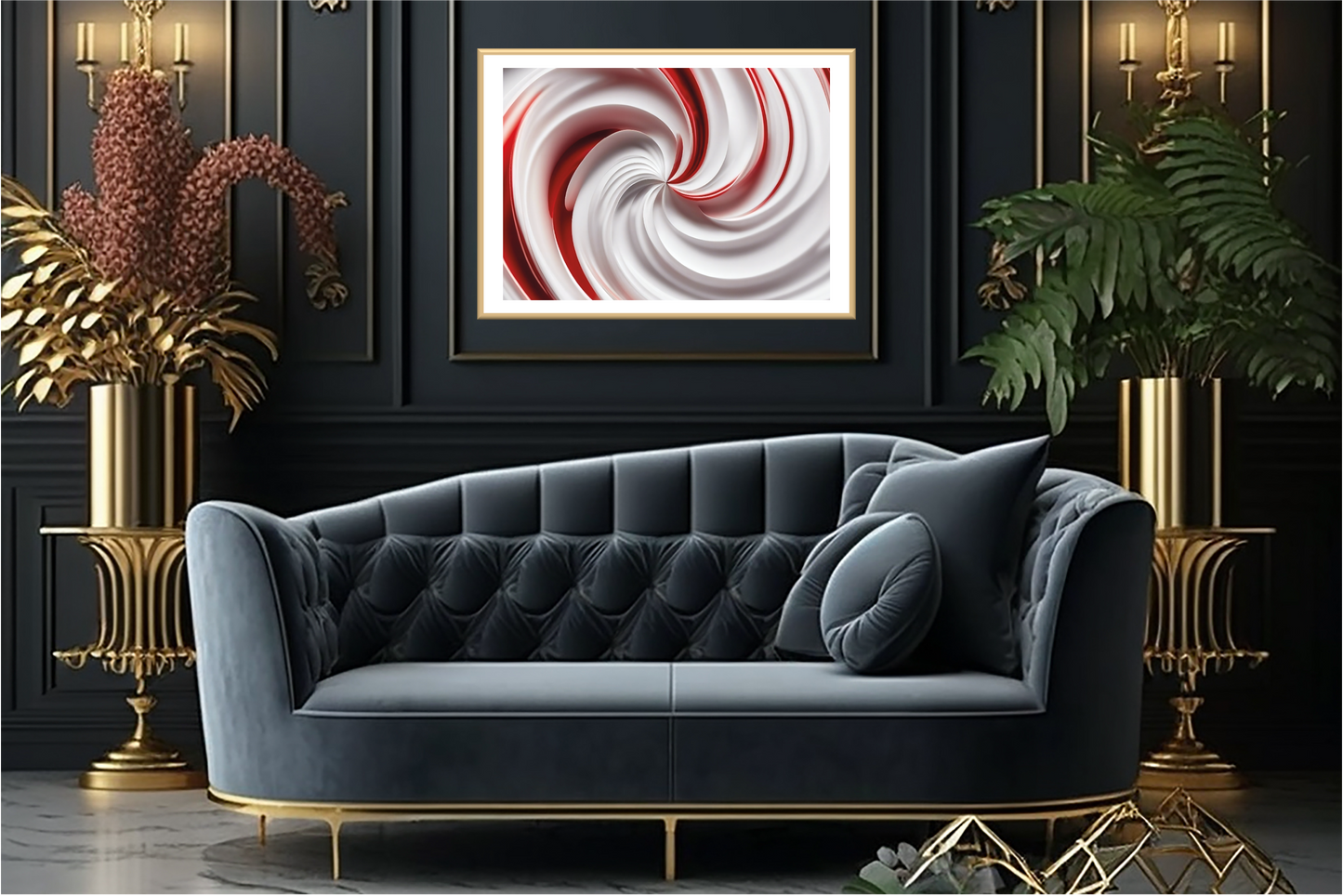 Red Swirl