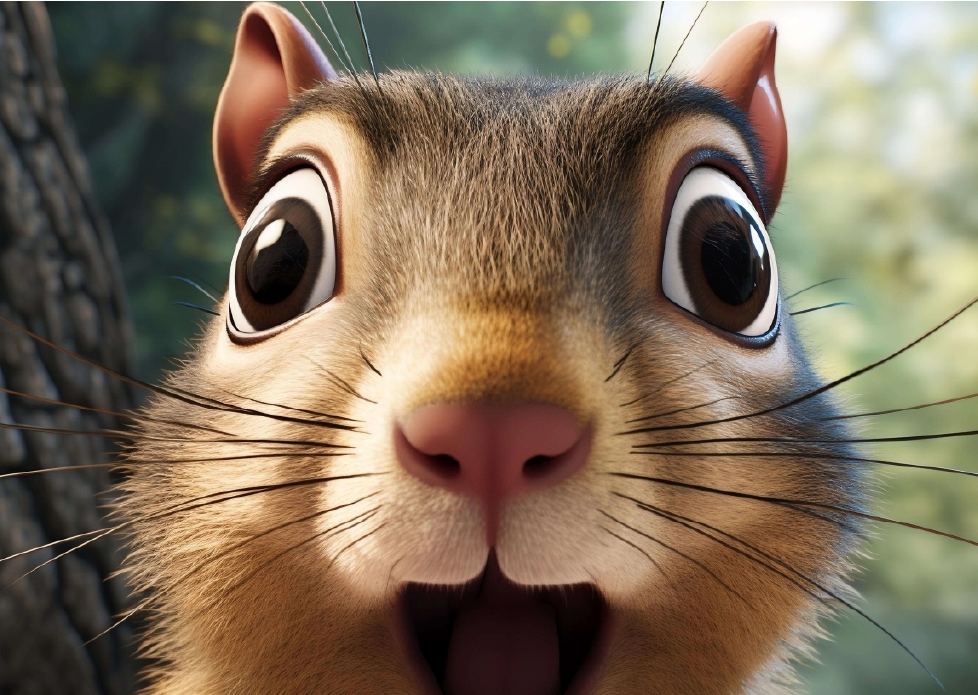 Cheeky Squirrel