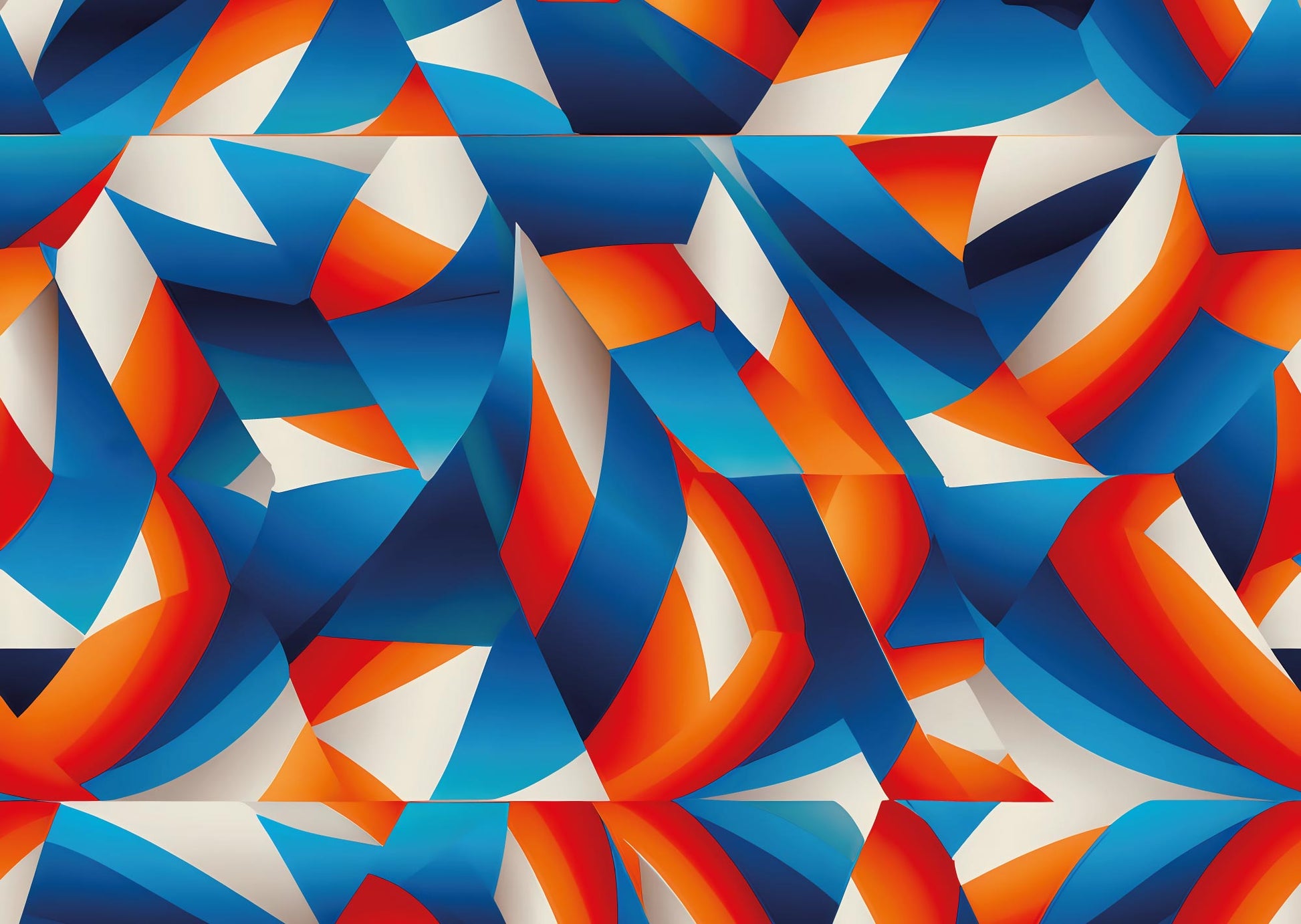 Das detailreiche, farbenfrohe Kunstmotiv des KYUBA Premium-Puzzle 'Vibrant Maze 2's.