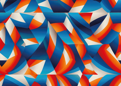 Das detailreiche, farbenfrohe Kunstmotiv des KYUBA Premium-Puzzle 'Vibrant Maze 2's.