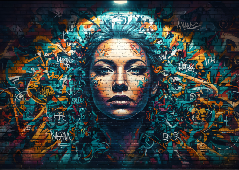 Art Lady Wall