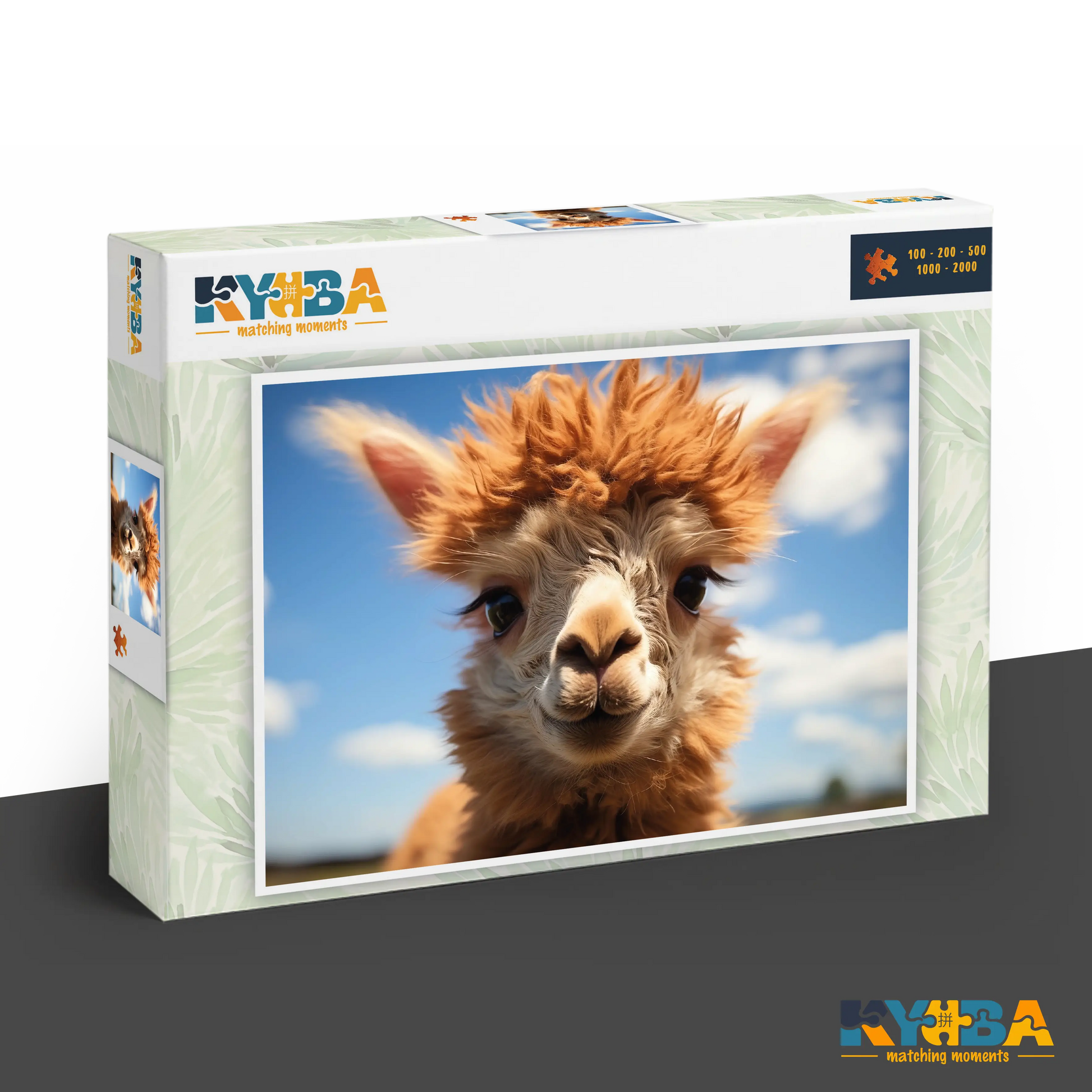 KYUBA Premium-Puzzle 'Andean Smile' in seiner edlen Design-Produktbox.