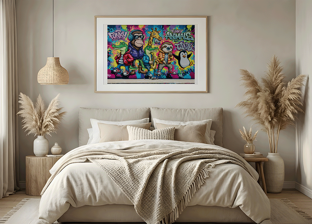 Funky Animals Graffiti