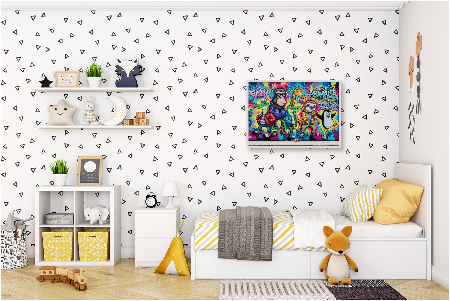 Funky Animals Graffiti