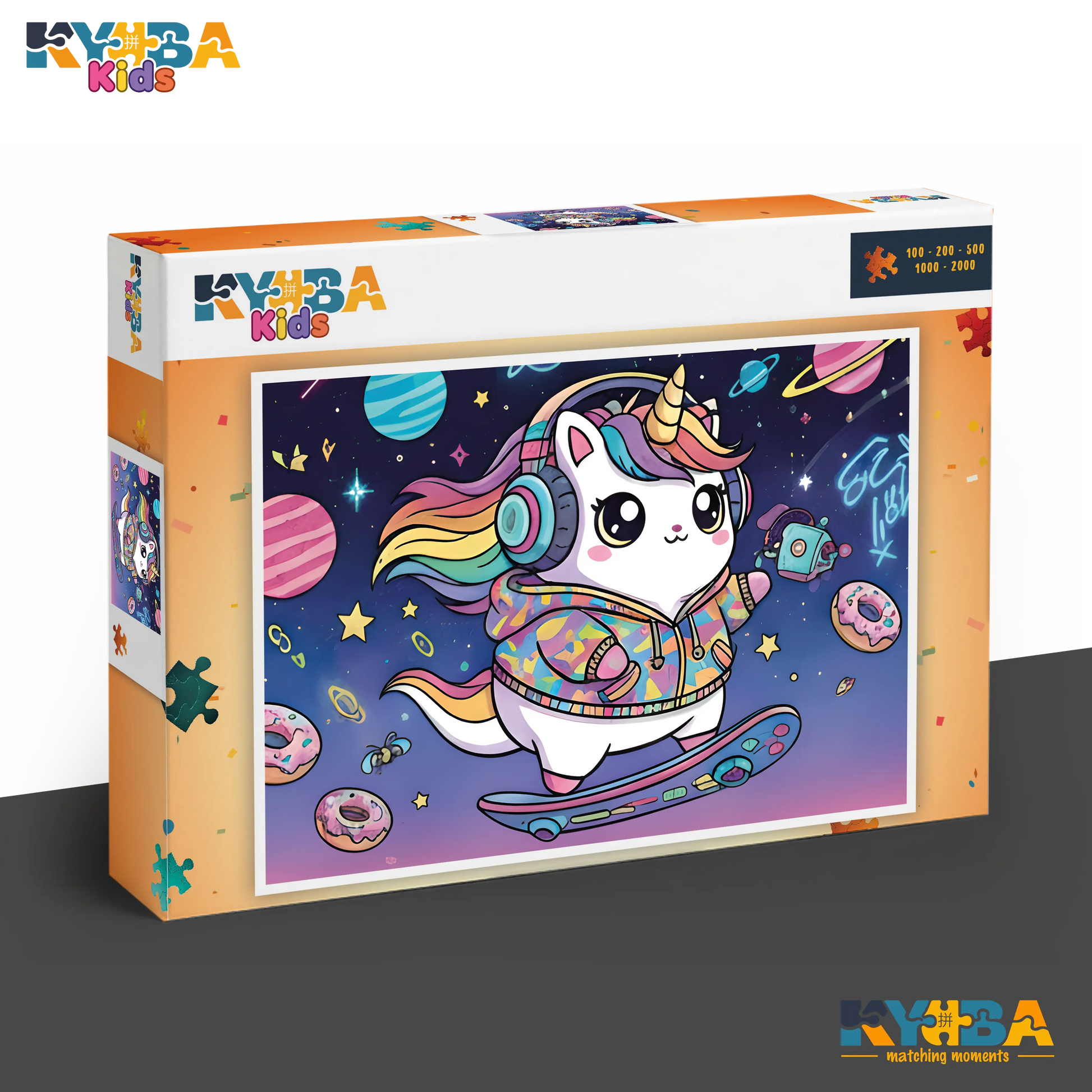 KYUBA Premium-Puzzle 'Magic Ride' in seiner edlen Design-Produktbox.